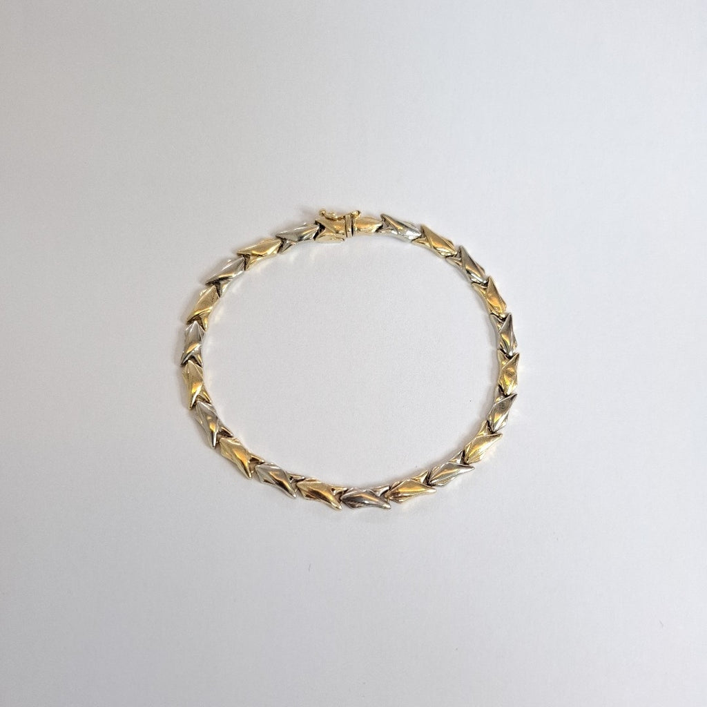 PULSERA ORO,RODIADO 14 K 6,60 GRMS (SEMINUEVO)
