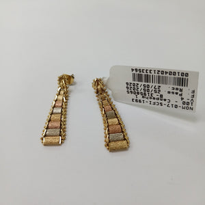 ARETES PAR ORO 14 K 3,70 GRMS (SEMINUEVO)