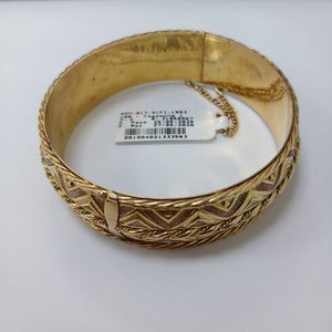 PULSERA RIGIDA ORO 10 K 40,80 GRMS (SEMINUEVO)