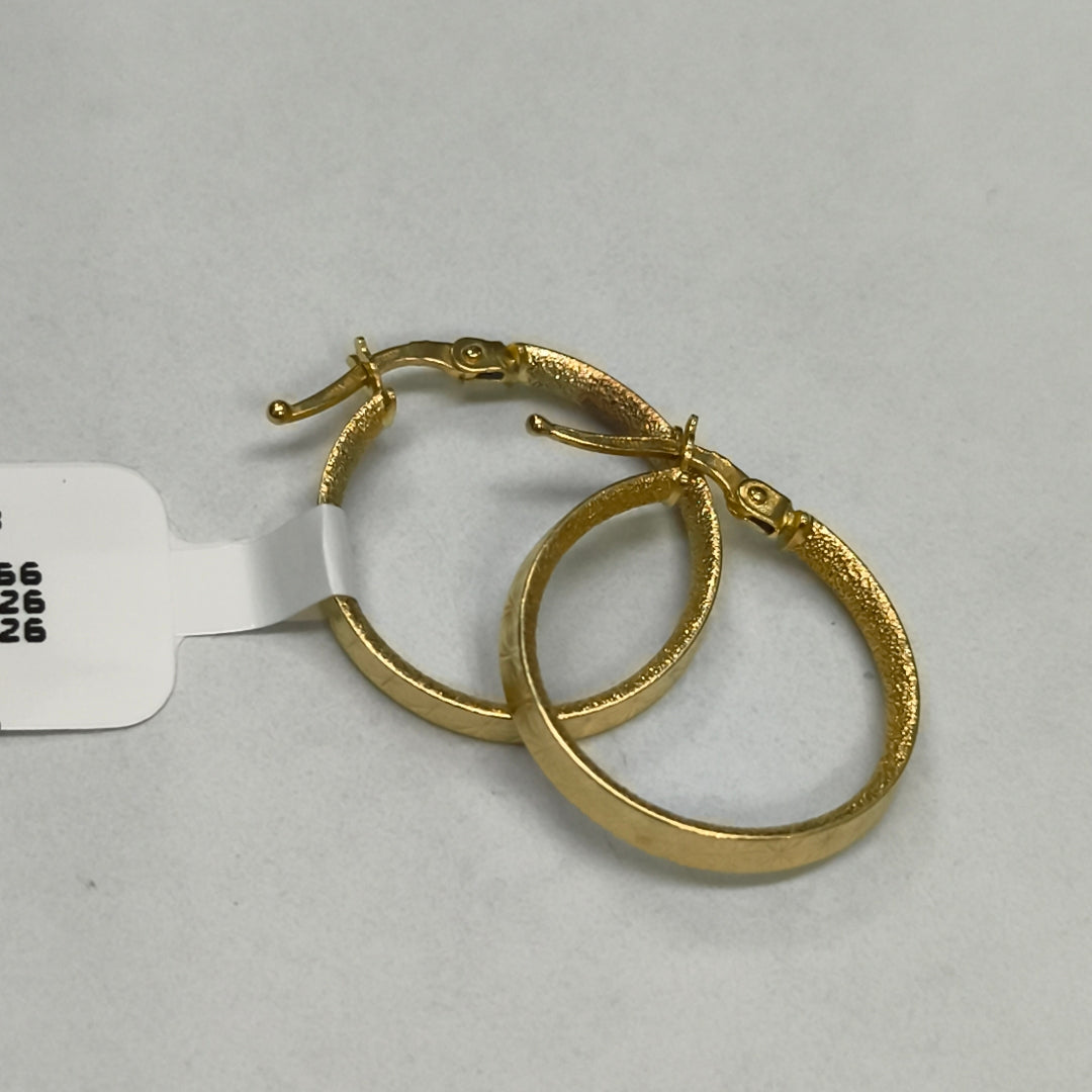 ARRACADAS PAR ORO 14 K 1,70 GRMS (SEMINUEVO)