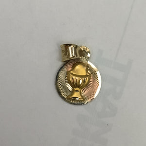 MEDALLA RELIGIOSA ORO 14 K 0,70 GRMS (SEMINUEVO)