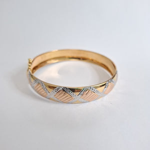 PULSERA RIGIDA ORO 14 K 11,50 GRMS (SEMINUEVO)