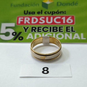 ARGOLLA ORO,RODIADO 14 K 4,20 GRMS (SEMINUEVO)