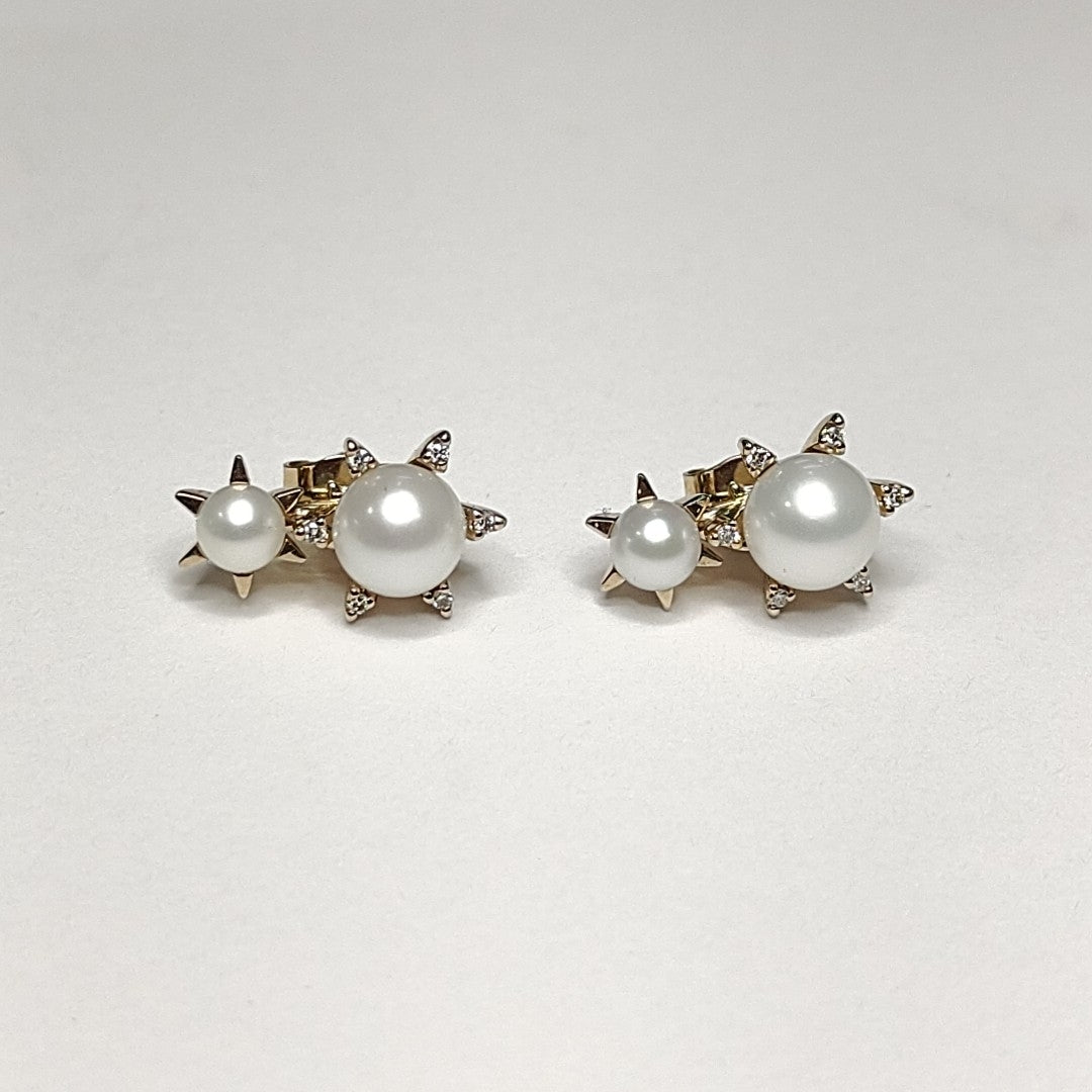ARETES PAR ORO 14 K 5.5 GRMS (SEMINUEVO)
