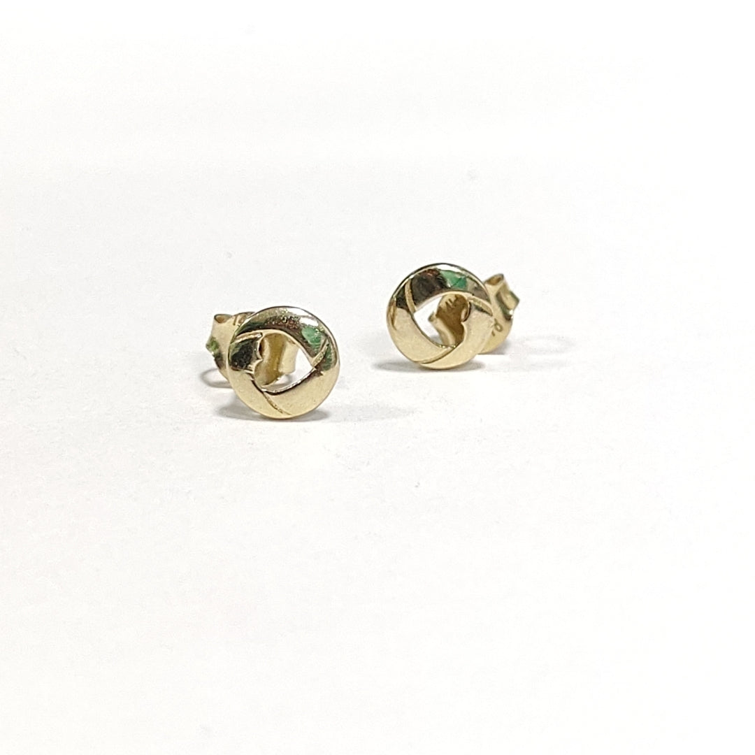 BROQUELES PAR ORO 14 K 1 GRMS (SEMINUEVO)