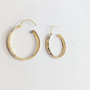 ARRACADAS PAR ORO 14 K 4.2 GRMS (SEMINUEVO)