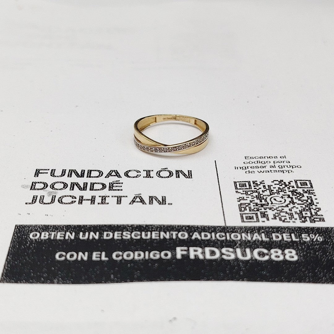 ANILLOS DAMA ORO 14K 1.8 (NUEVO)