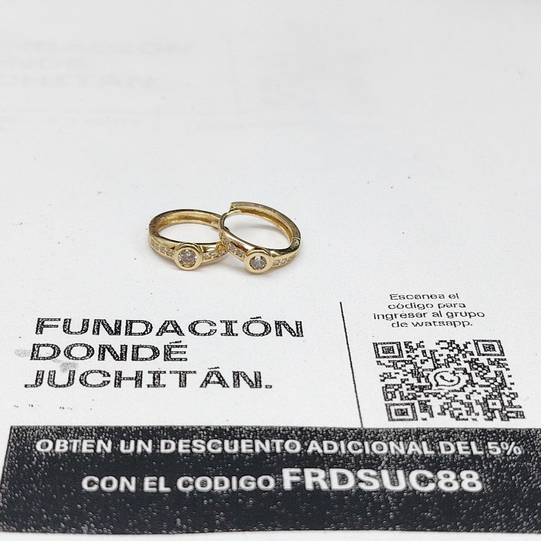 HUGGIES ORO 14K 2.4 (NUEVO)