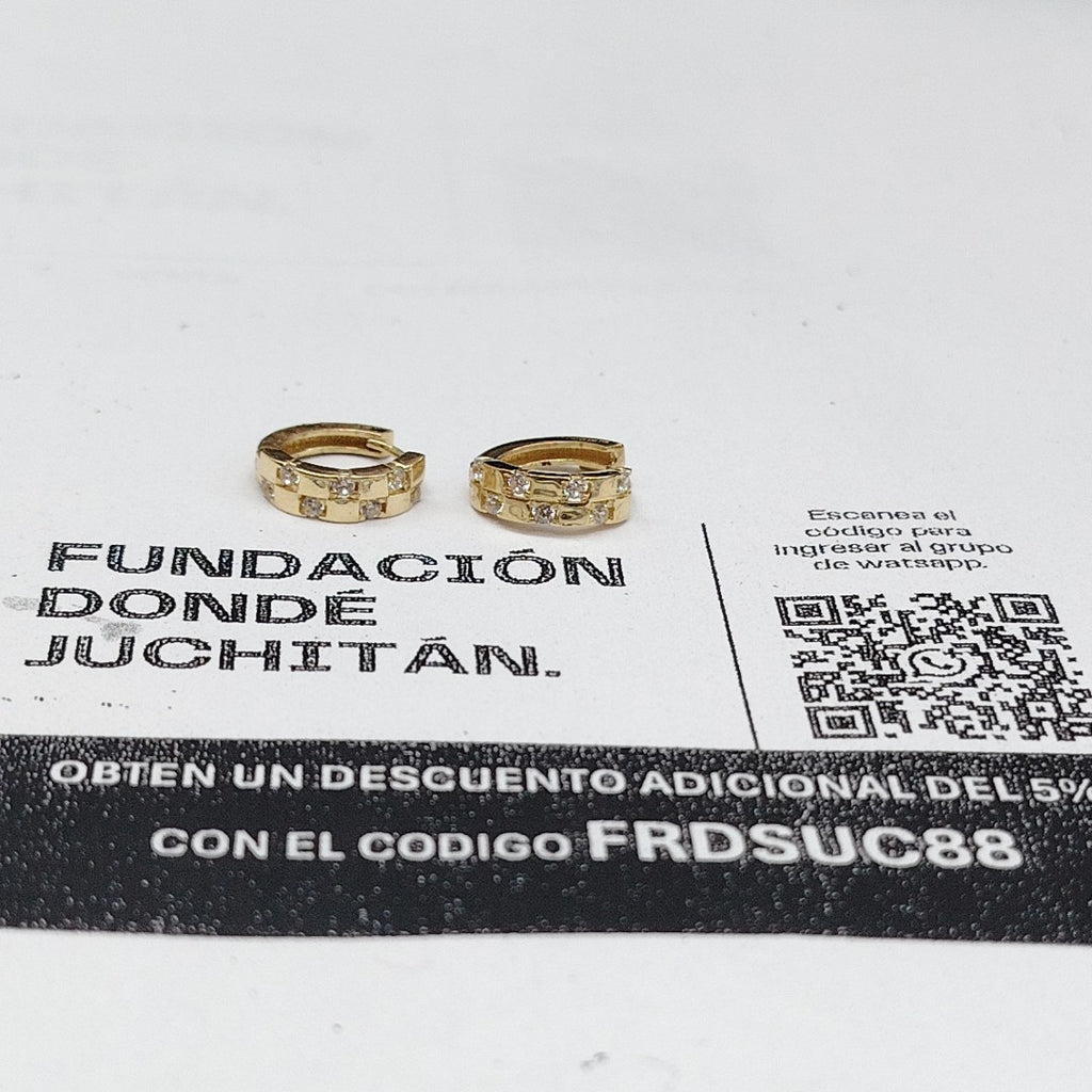 HUGGIES ORO 14K 1.9 (NUEVO)
