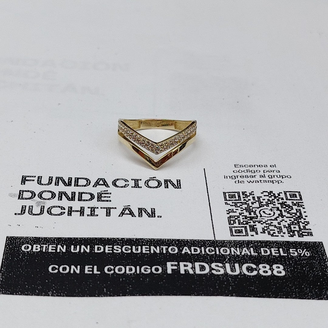 ANILLOS DAMA ORO 14K 2 (NUEVO)