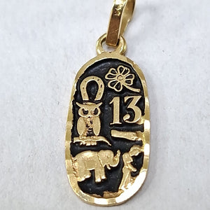 DIJE ORO 14 K 1,20 GRMS (SEMINUEVO)