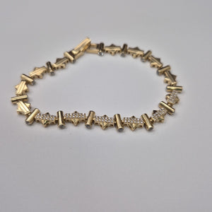 PULSERAS DAMA ORO 10K 9.8 (NUEVO)