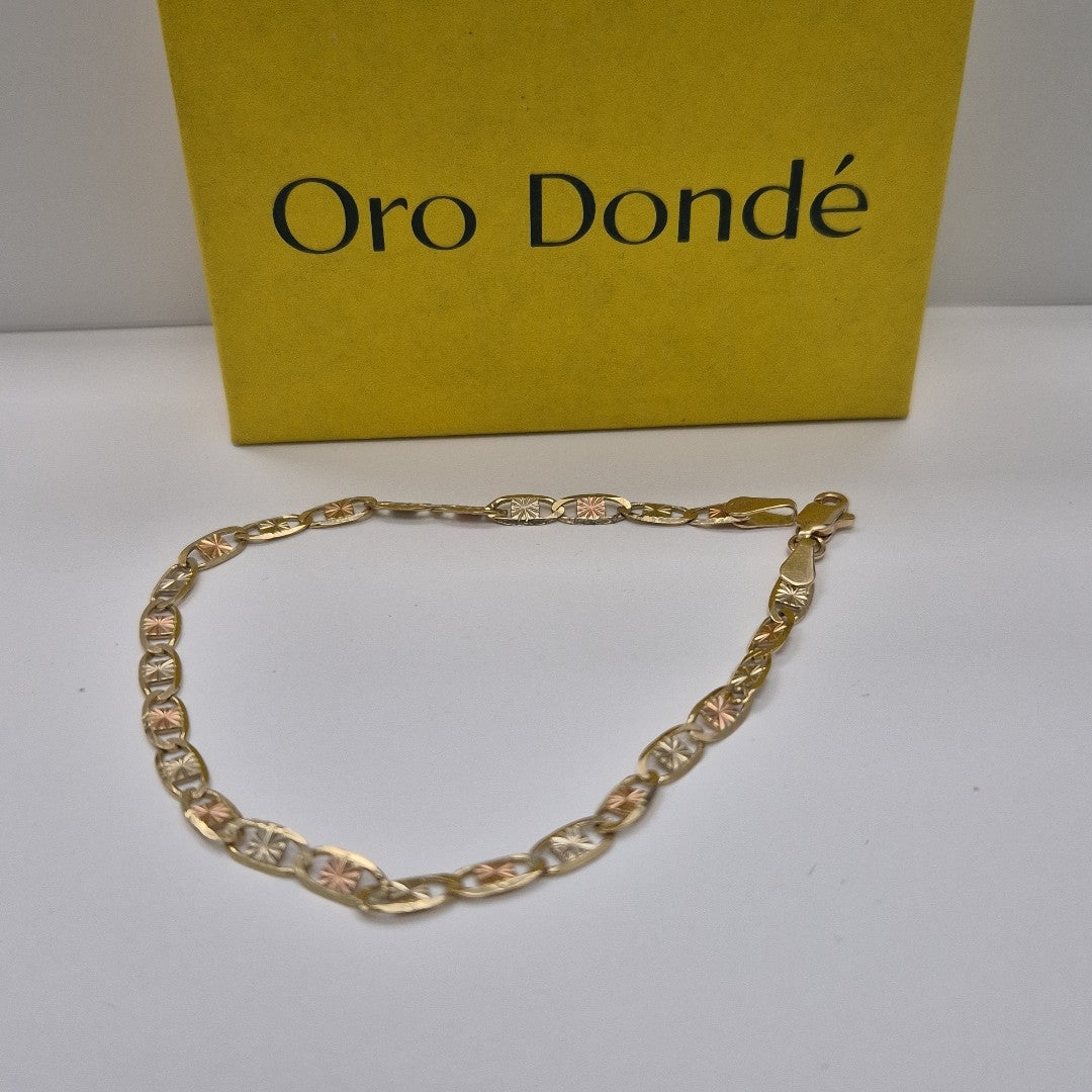 PULSERA MARINERA 4.6G 21 CM 14K (NUEVO)