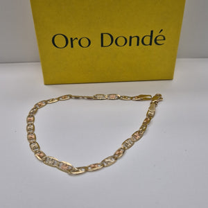 PULSERA MARINERA 4.6G 21 CM 14K (NUEVO)