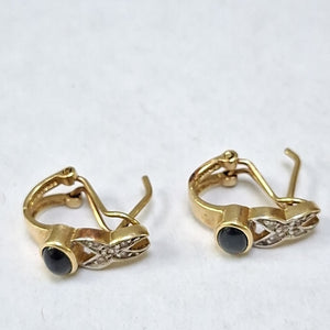 ARETES PAR ORO 14 K 4,80 GRMS (SEMINUEVO)