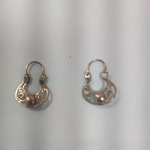 ARRACADAS PAR ORO 10 K 0.9 GRMS (SEMINUEVO)