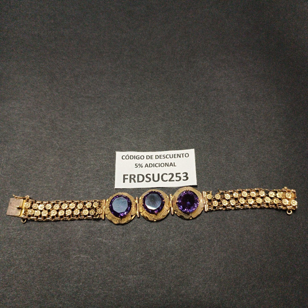 PULSERA ORO 8 K 34.2 GRMS (SEMINUEVO)