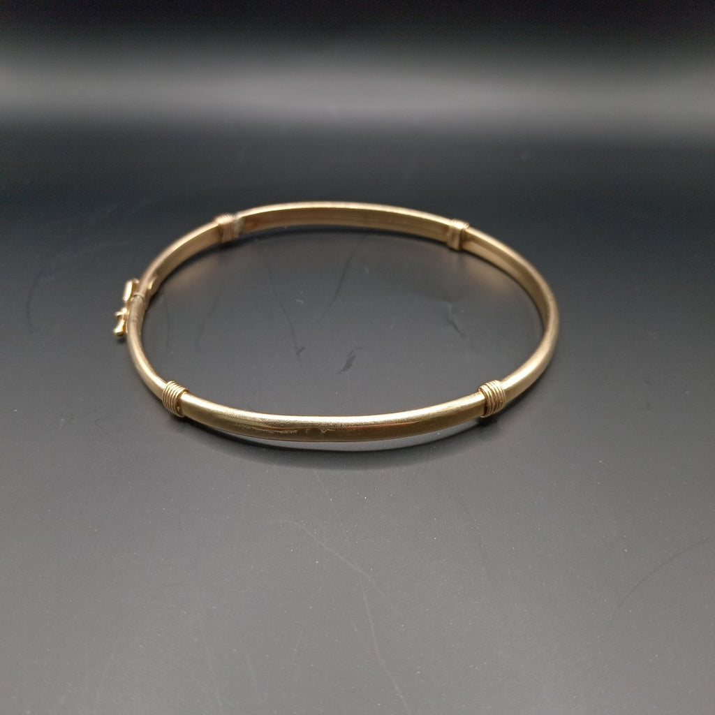 PULSERA RIGIDA ORO 14 K 5.1 GRMS (SEMINUEVO)
