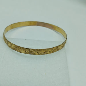 PULSERA RIGIDA ORO 10 K 8.6 GRMS (SEMINUEVO)