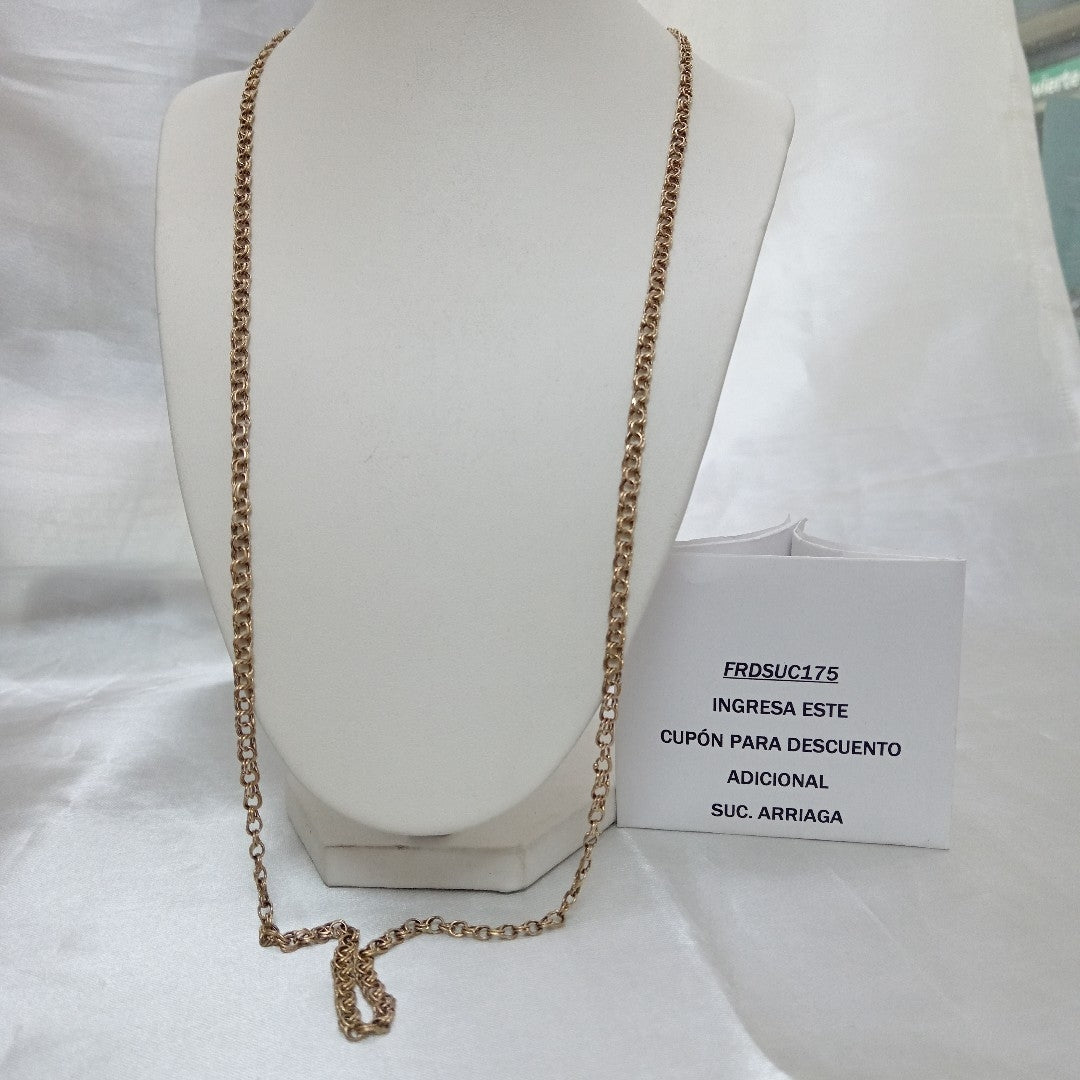 CADENA ORO 10 K 15.3 GRMS (SEMINUEVO)