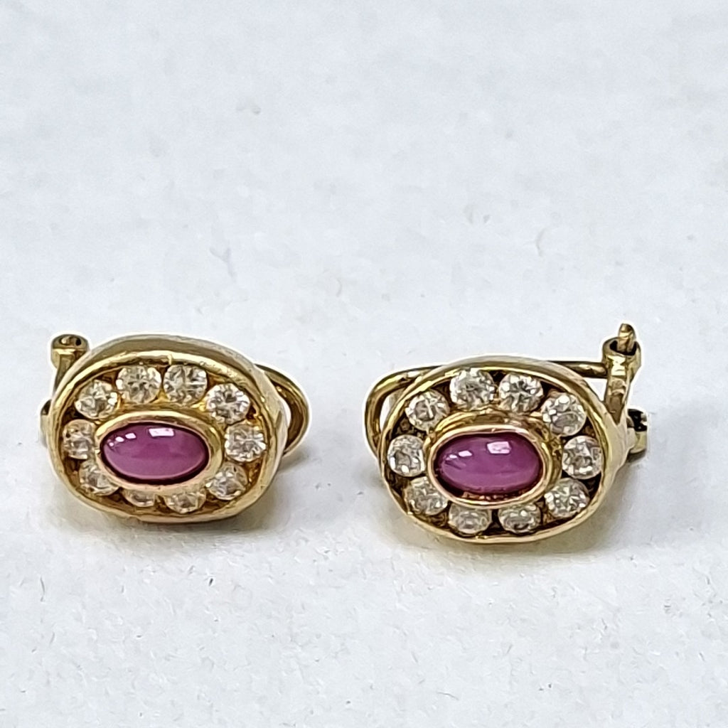 ARETES PAR ORO 10 K 3,50 GRMS (SEMINUEVO)