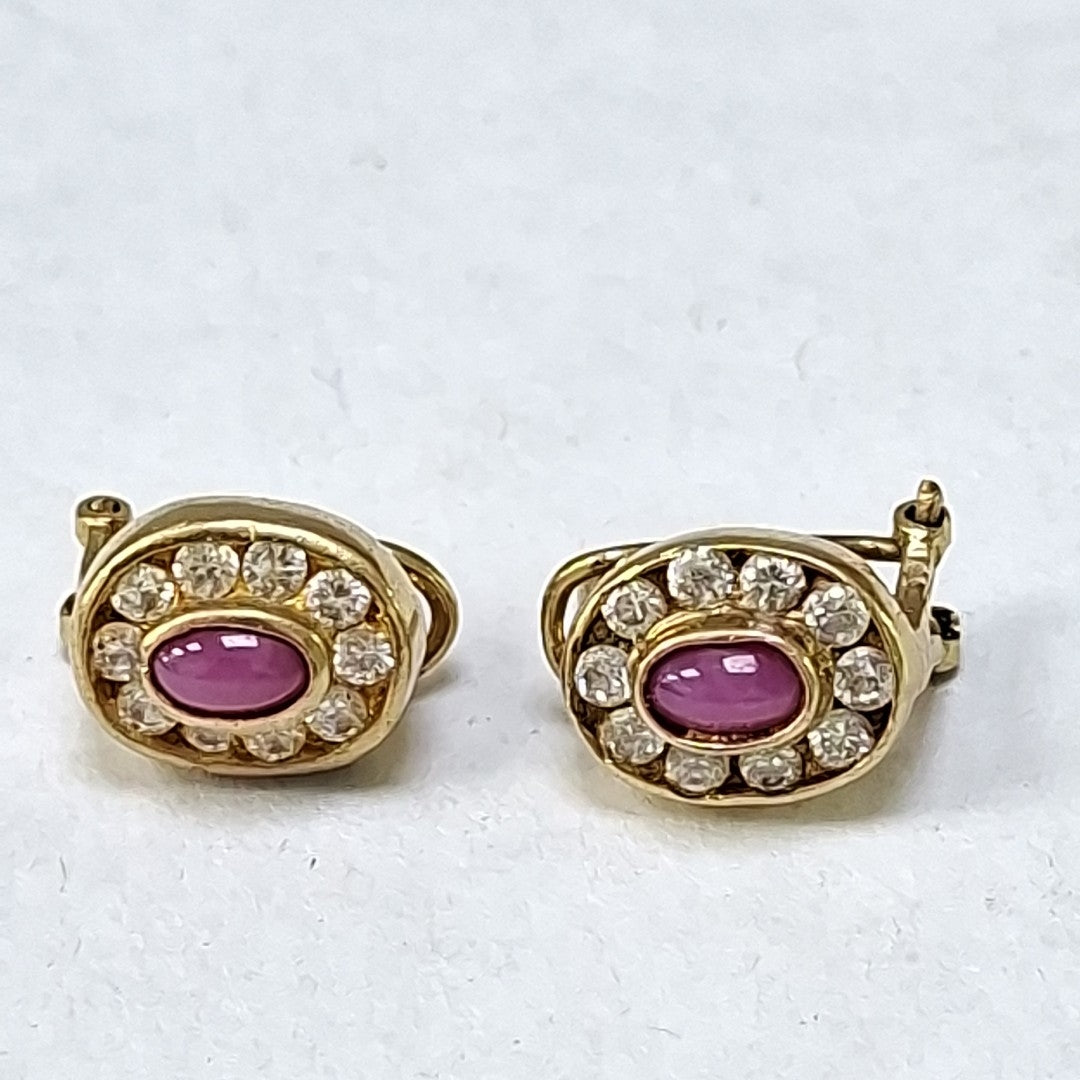 ARETES PAR ORO 10 K 3,50 GRMS (SEMINUEVO)