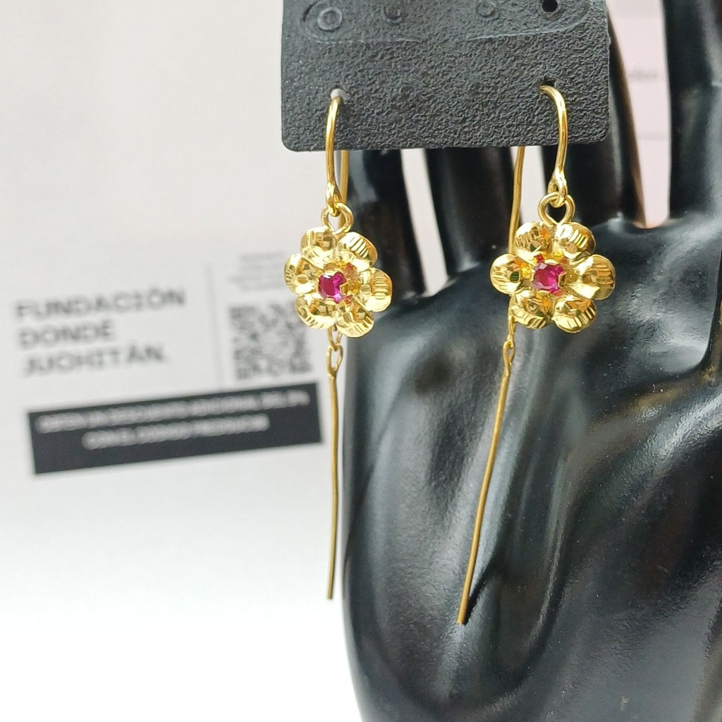 ARETES PAR ORO 10 K 2.9 GRMS (SEMINUEVO)