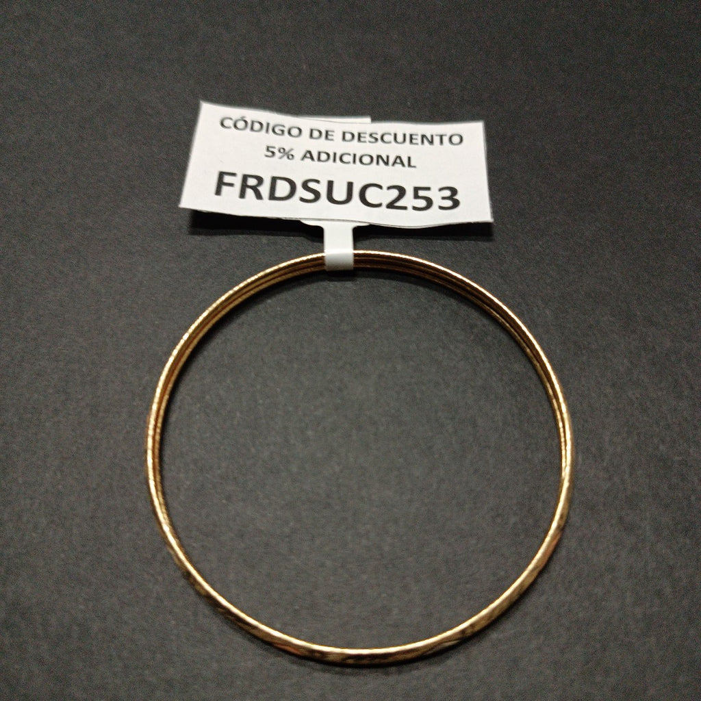 PULSERA RIGIDA ORO 14 K 5,70 GRMS (SEMINUEVO)