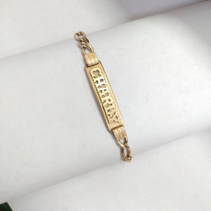 ESCLAVA ORO 14 K 13,80 GRMS (SEMINUEVO)