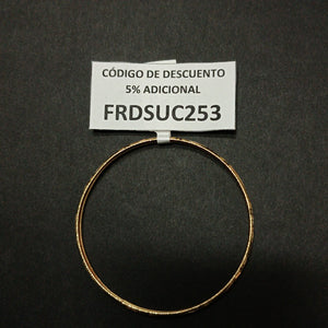 PULSERA RIGIDA ORO 14 K 5,70 GRMS (SEMINUEVO)