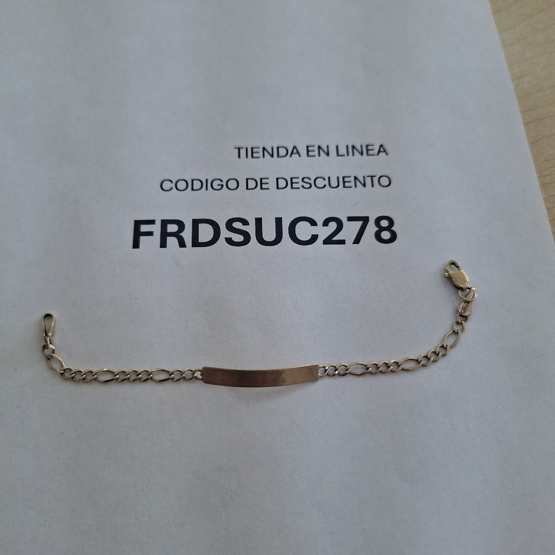 ESCLAVA ORO 10 K 1,80 GRMS (SEMINUEVO)