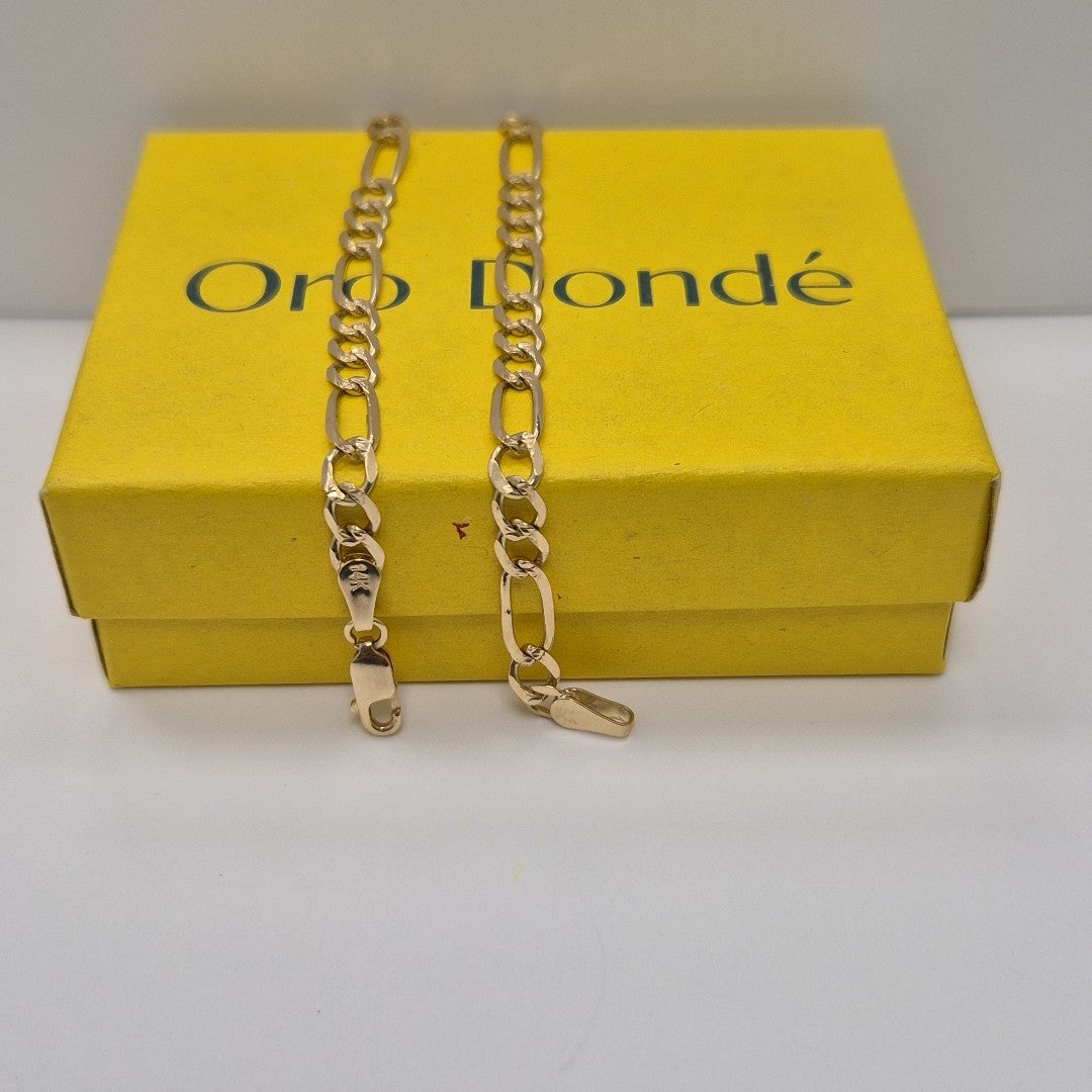PULSERA ESPECIAL PAVE 4.7G 21 CM 14K (NUEVO)