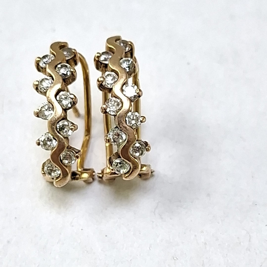 ARETES PAR ORO 8 K 3,20 GRMS (SEMINUEVO)