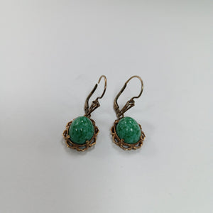 ARETES PAR ORO 14 K 5,70 GRMS (SEMINUEVO)