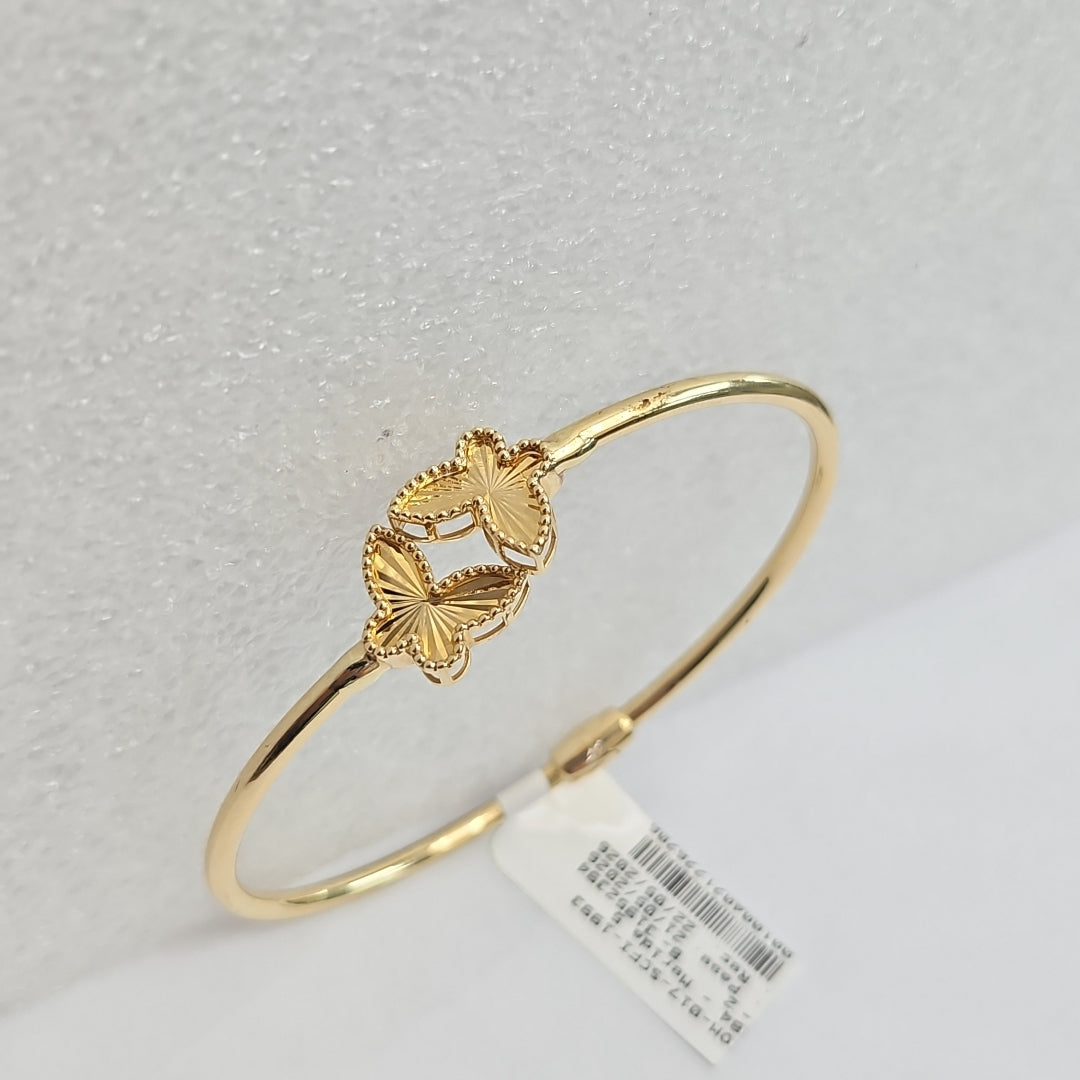 PULSERA RIGIDA ORO 14 K 7.4 GRMS (SEMINUEVO)