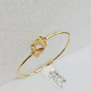 PULSERA RIGIDA ORO 14 K 7.4 GRMS (SEMINUEVO)