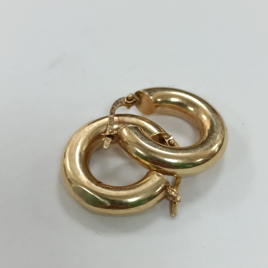 ARRACADAS PAR ORO 14 K 2.7 GRMS (SEMINUEVO)