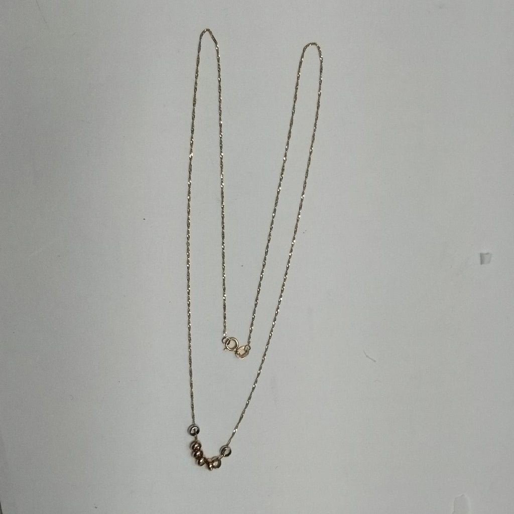 GARGANTILLA ORO 14 K 1.1 GRMS (SEMINUEVO)