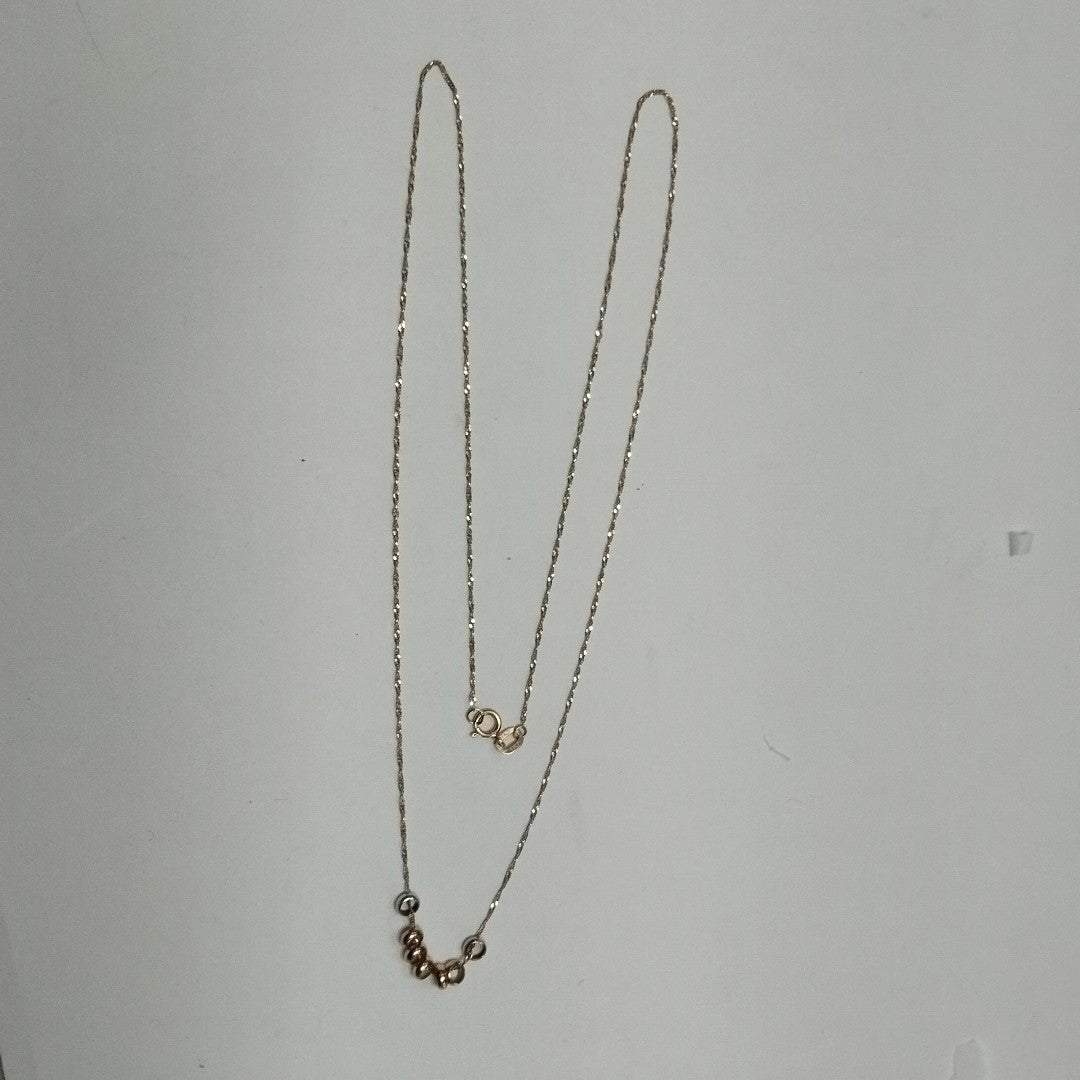 GARGANTILLA ORO 14 K 1.1 GRMS (SEMINUEVO)