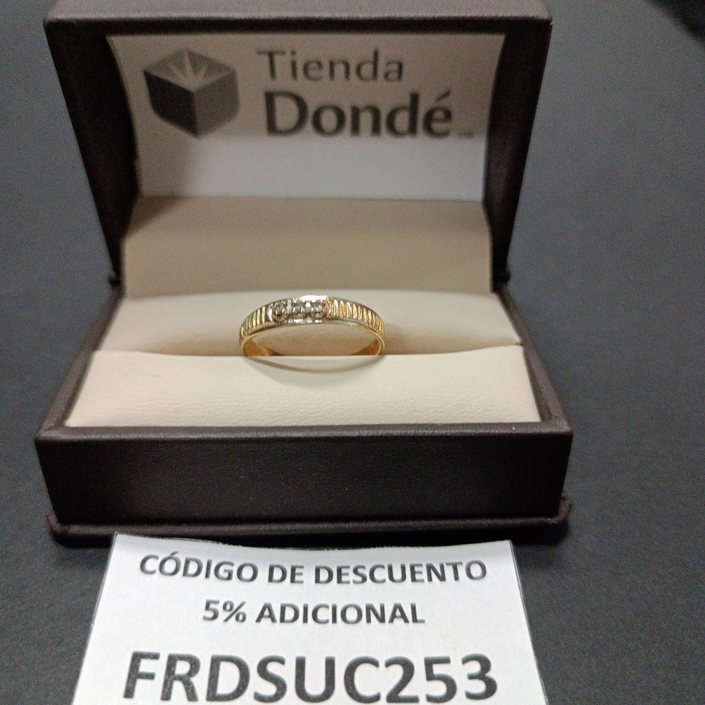 ANILLITO ORO 10 K 2,50 GRMS (SEMINUEVO)