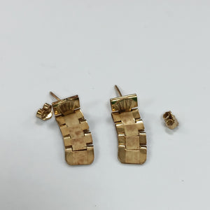 ARETES PAR ORO 14 K 2,40 GRMS (SEMINUEVO)