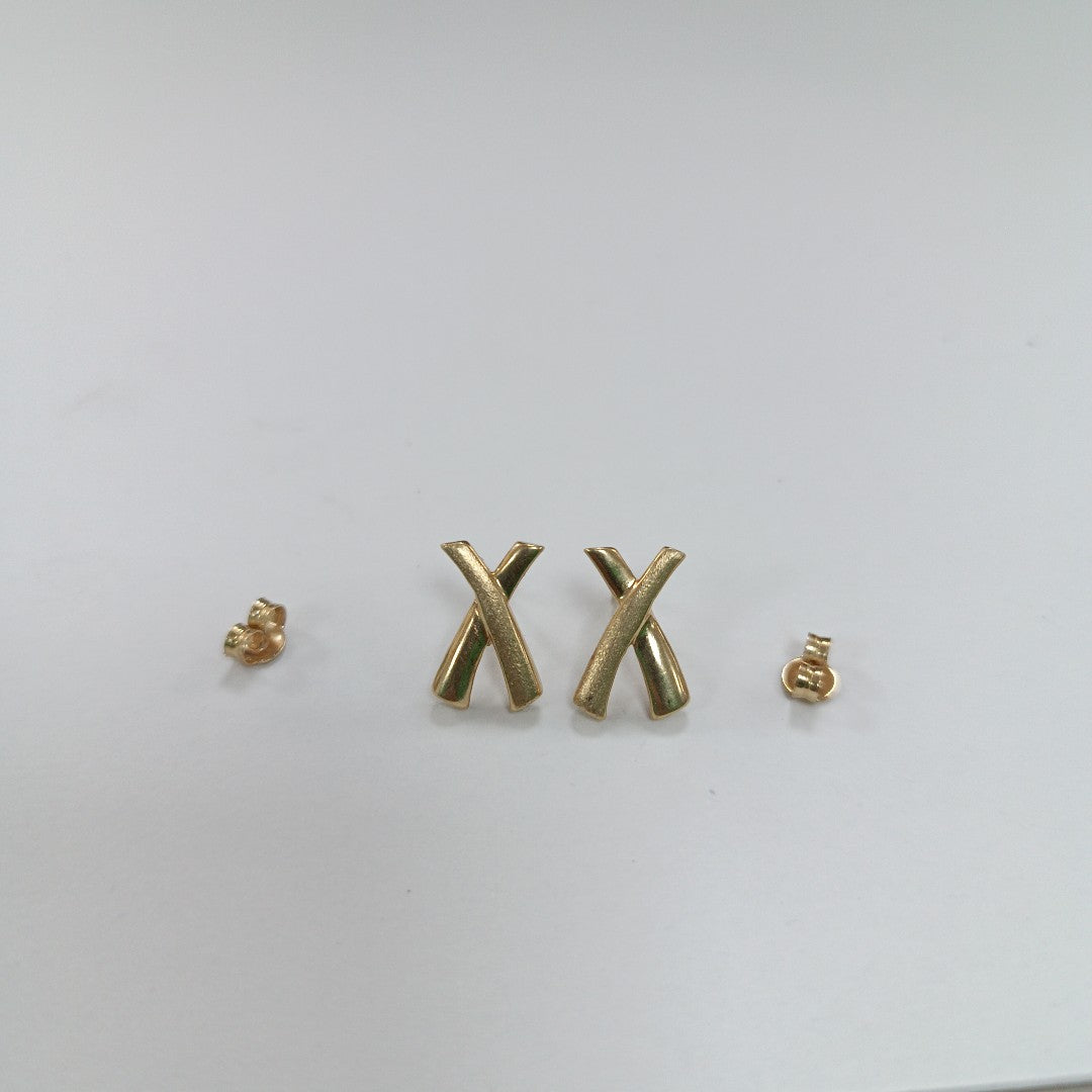ARETES PAR ORO 14 K 2.3 GRMS (SEMINUEVO)