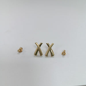 ARETES PAR ORO 14 K 2.3 GRMS (SEMINUEVO)