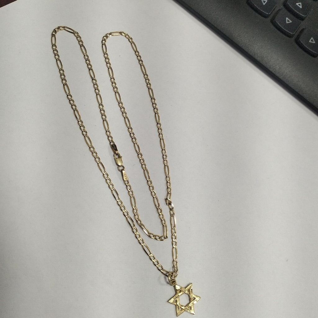 CADENA, DIJE ORO 14 K 5.1 GRMS (SEMINUEVO)