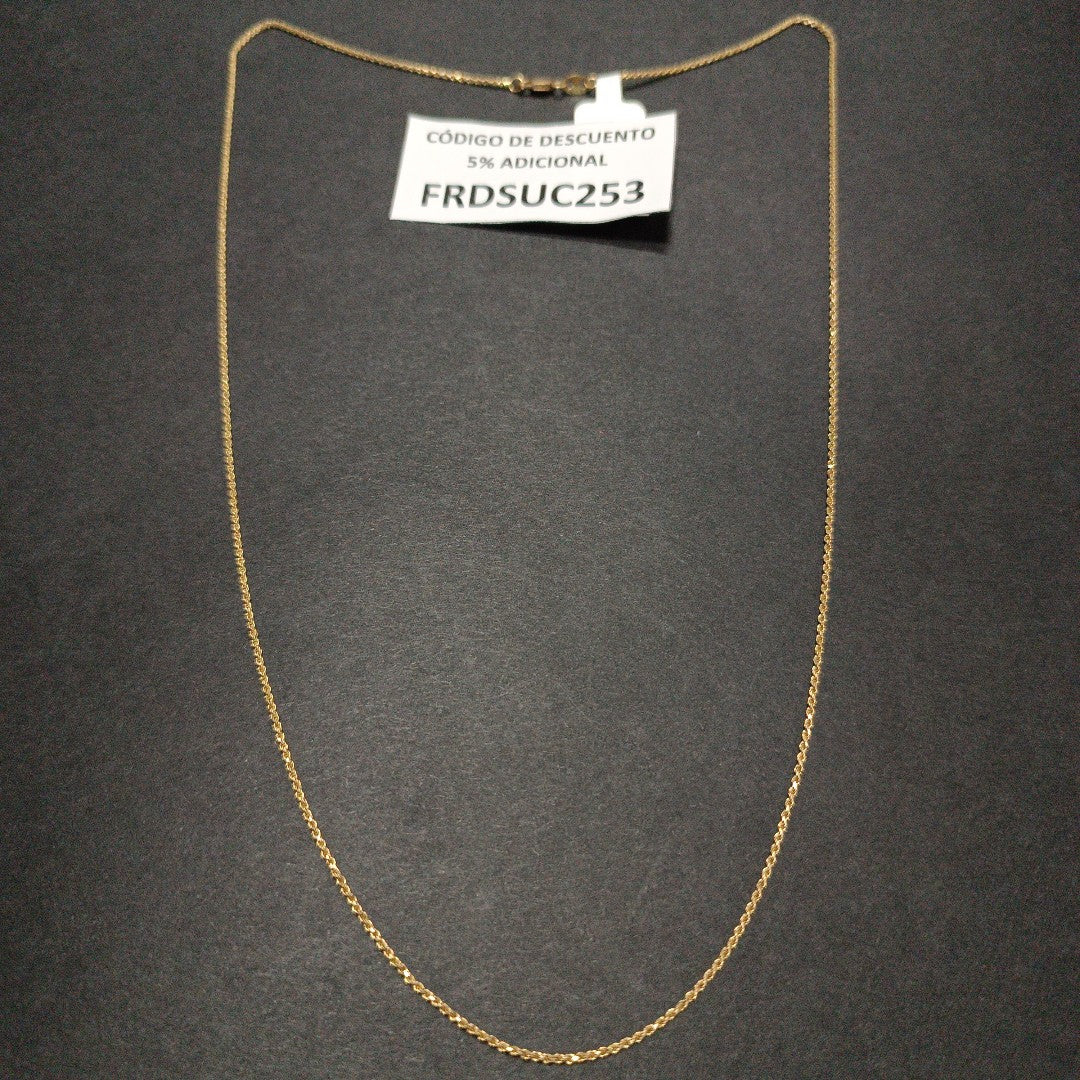 CADENA ORO 14 K 3,80 GRMS (SEMINUEVO)