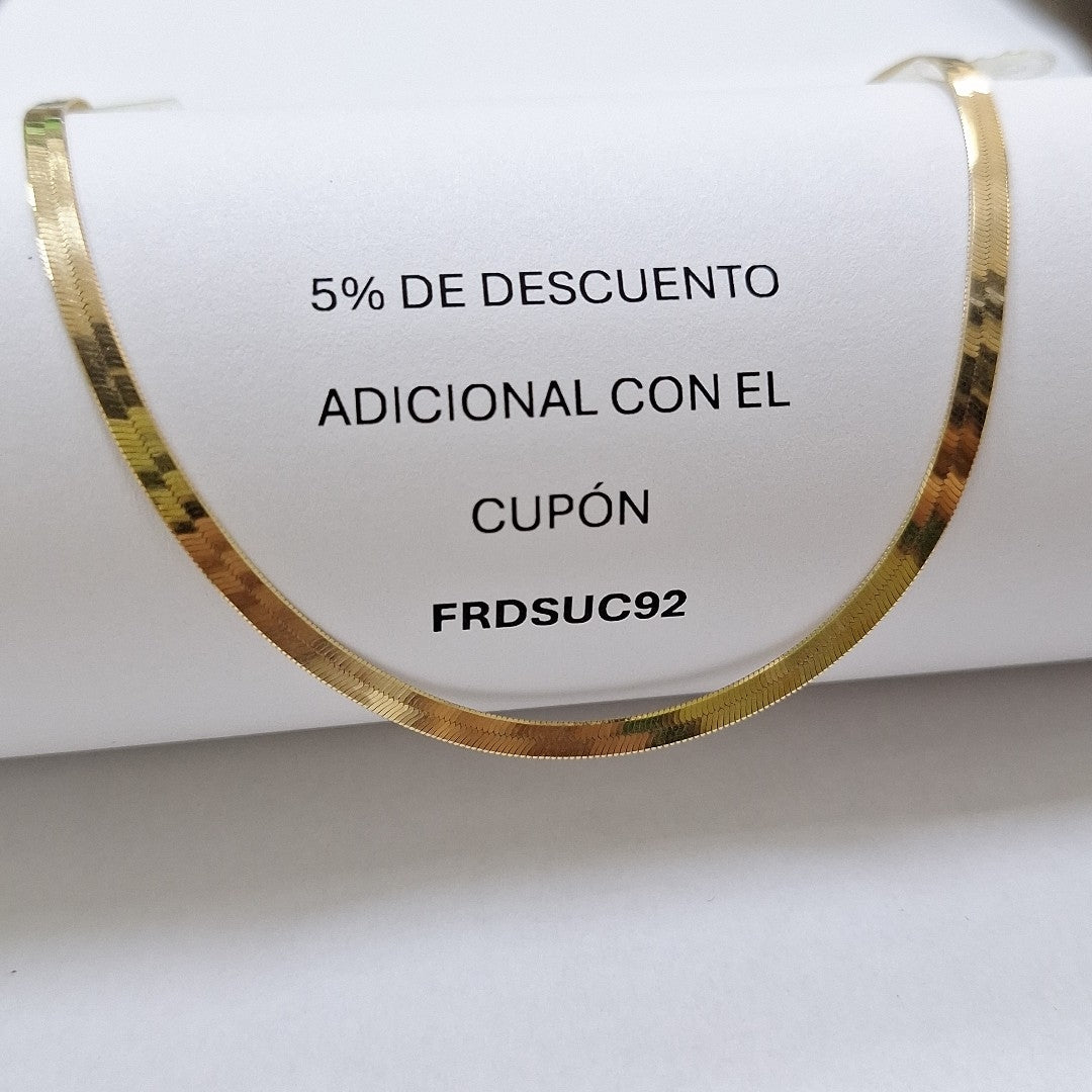 CADENA ORO 14 K 7 GRMS (SEMINUEVO)