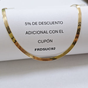 CADENA ORO 14 K 7 GRMS (SEMINUEVO)