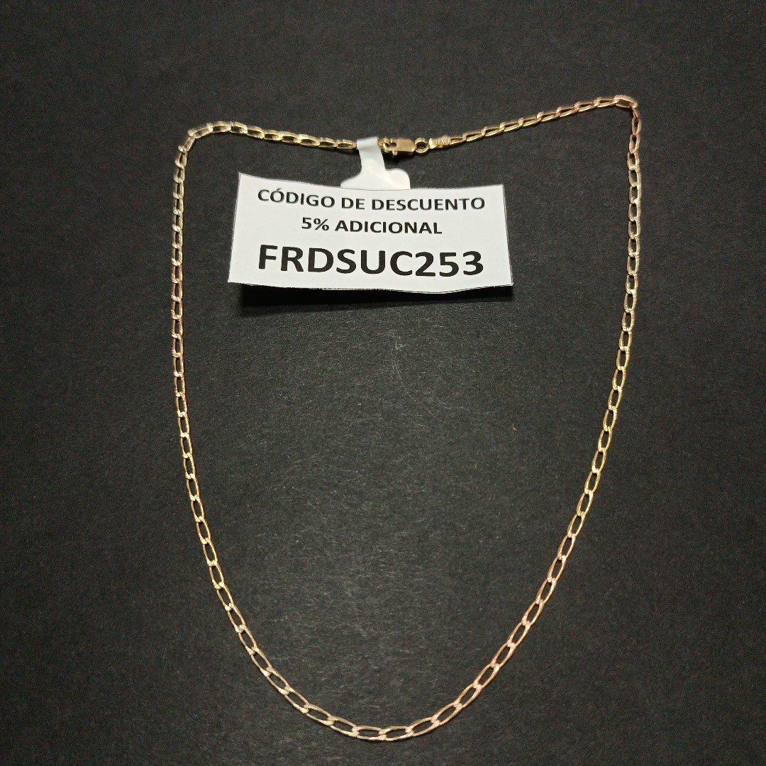CADENA ORO 14 K 3,80 GRMS (SEMINUEVO)