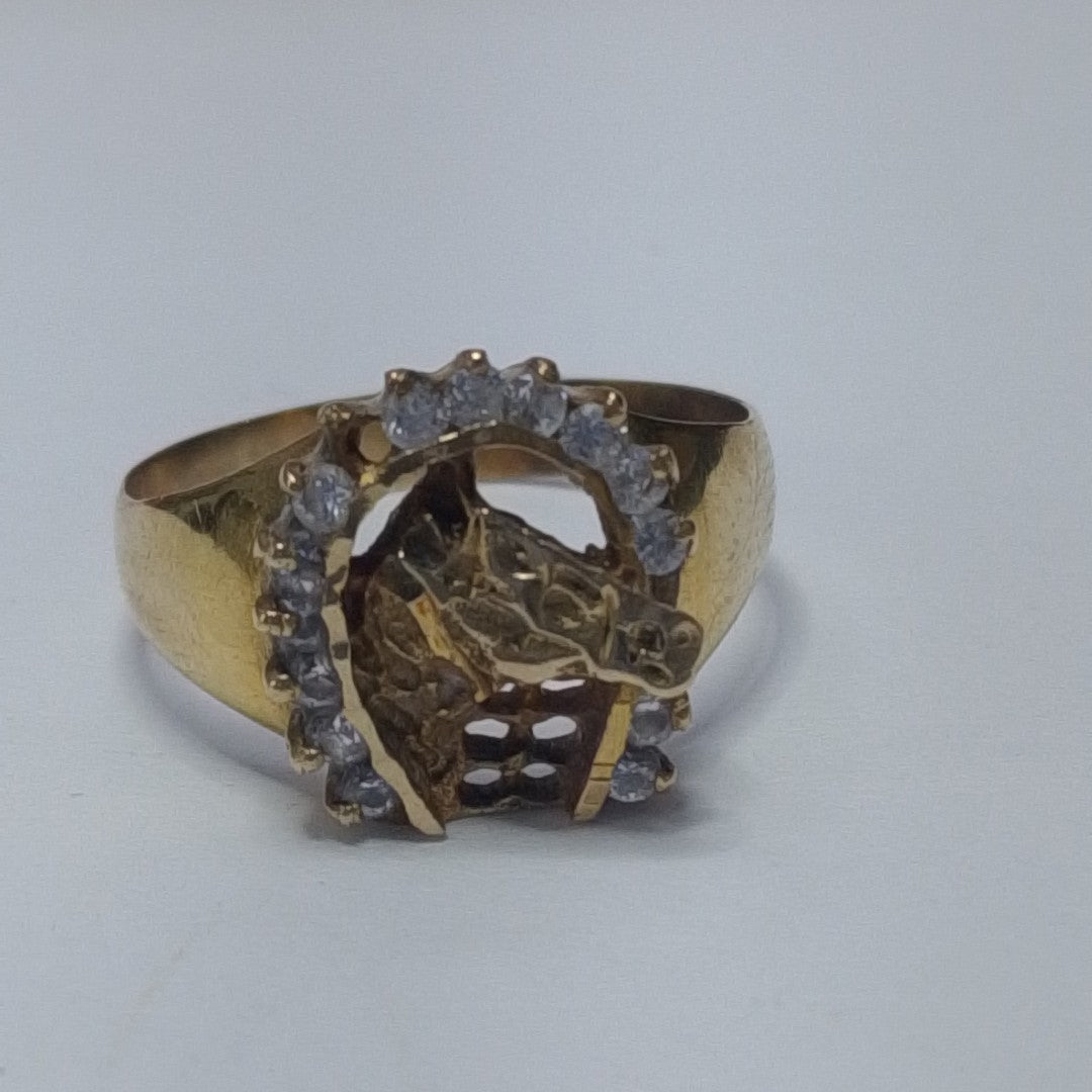 ANILLO ORO 10 K 2,60 GRMS (SEMINUEVO)