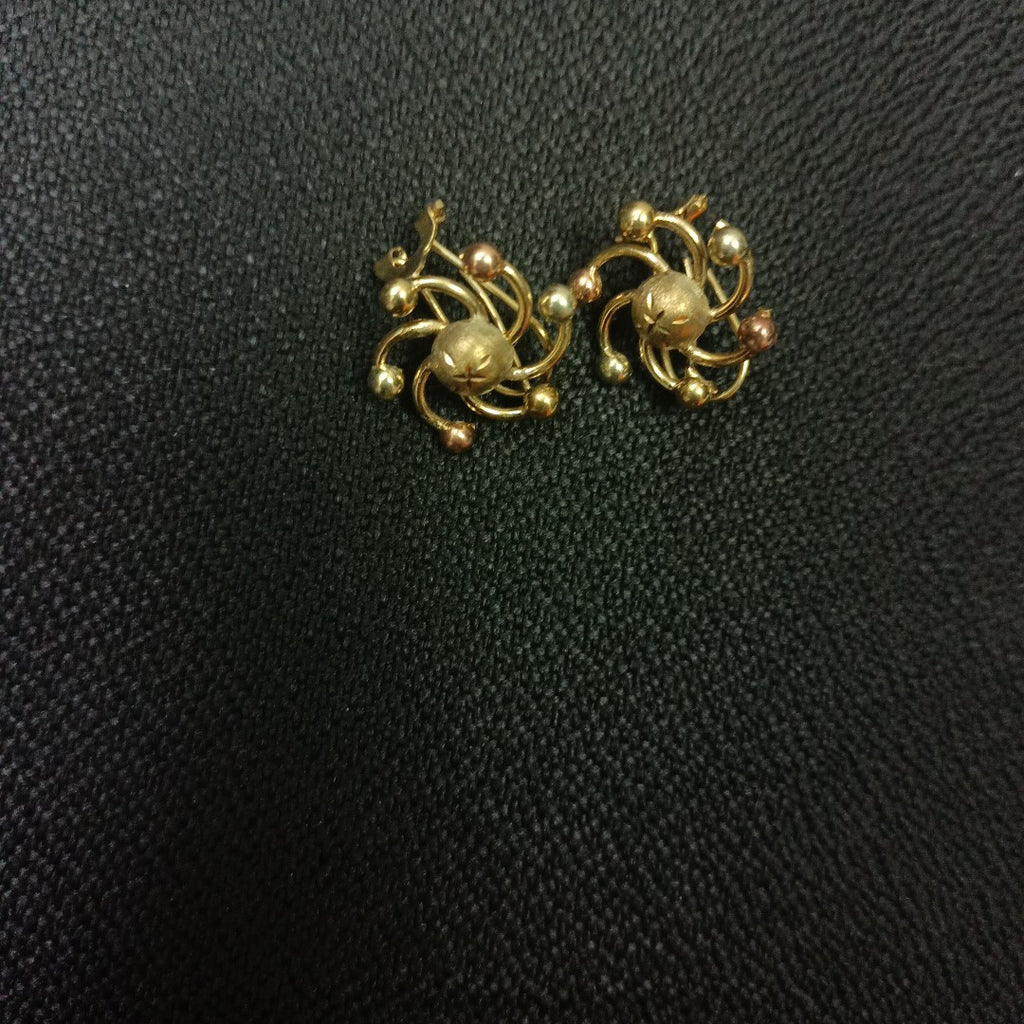 ARETES PAR ORO 10 K 3.2 GRMS (SEMINUEVO)